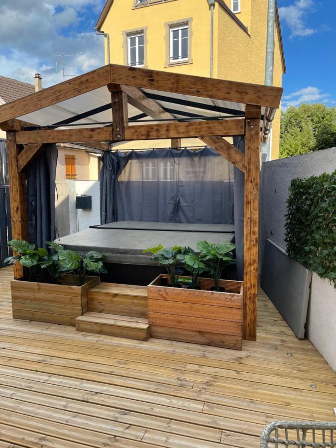Maison Centre Ville Colmar Jacuzzi Jardin Et Climatisation Exterior foto